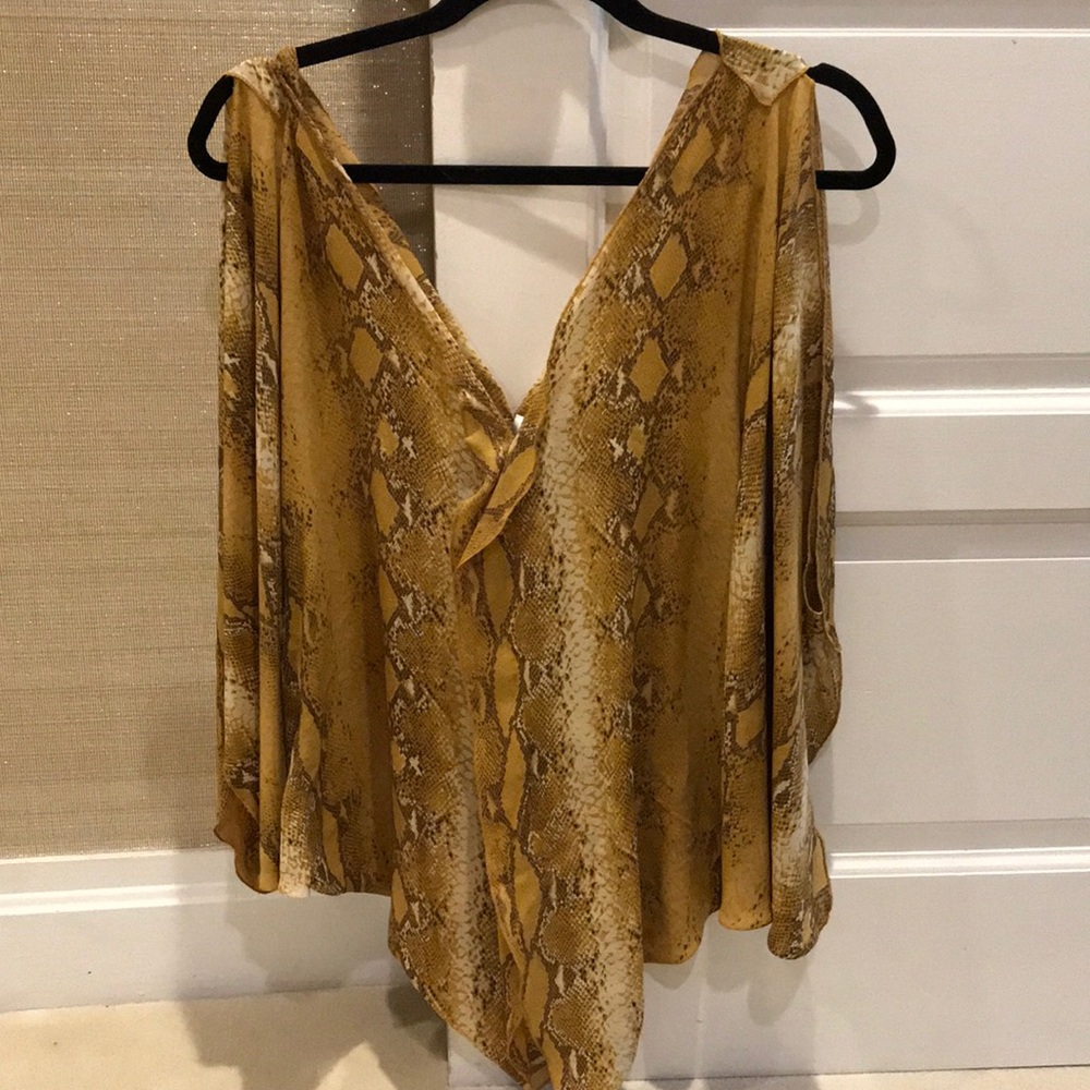 Snakeskin Open Shoulder - image 1